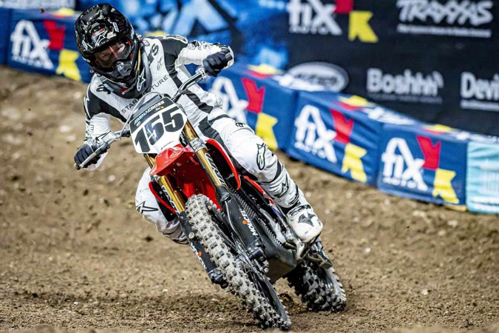 Jack Brunell wins Arenacross Round Two in Manchester