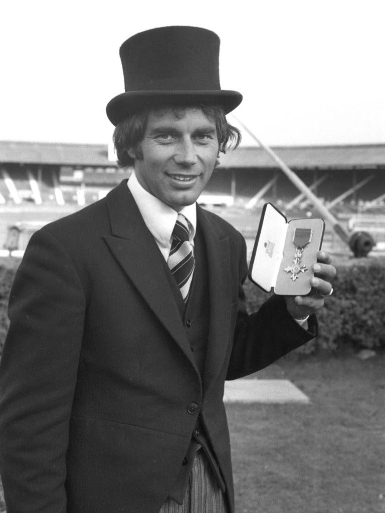 Mauger picked up an MBE for services to speedway in 1976 - Image courtesy of The John Somerville Collection