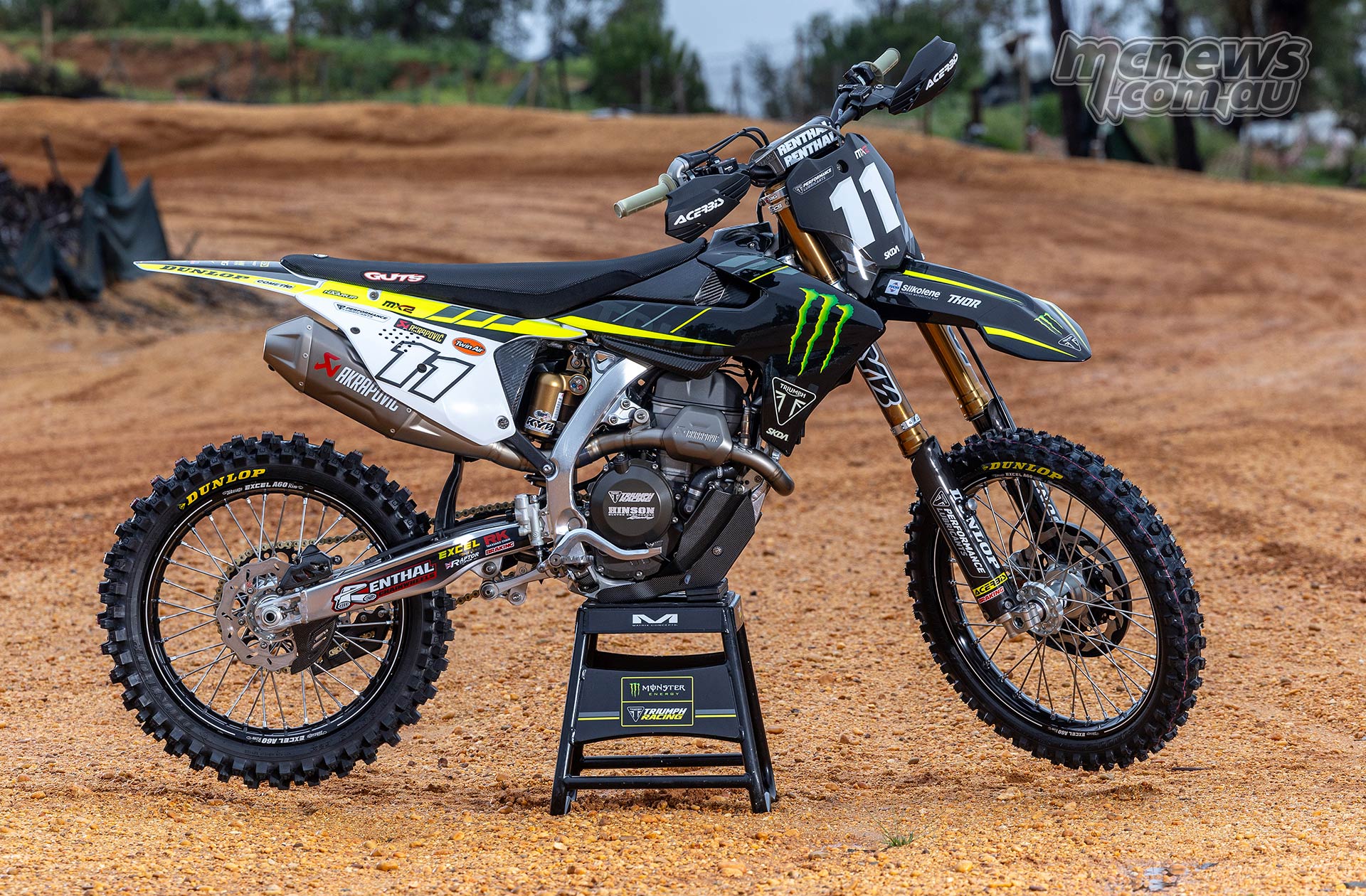 Triumph makes MXGP debut this weekend in Argentina MCNews