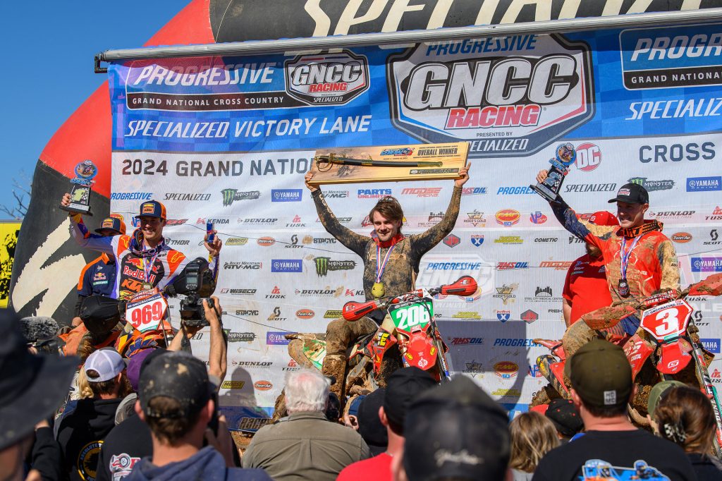 Specialized General Overall Podium: Josh Toth (center), Johnny Girroir (left) and Jordan Ashburn (right) - Image by Ken Hill
