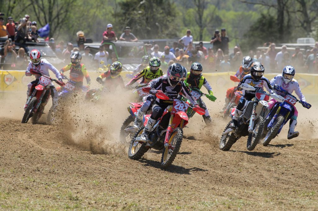 Michael Witkowski takes the holeshot - Image by Ken Hill