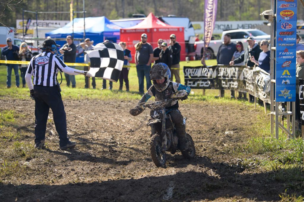 Tripp Lewis earned his third overall Micro Bike win on Saturday morning - Image by Ken Hill