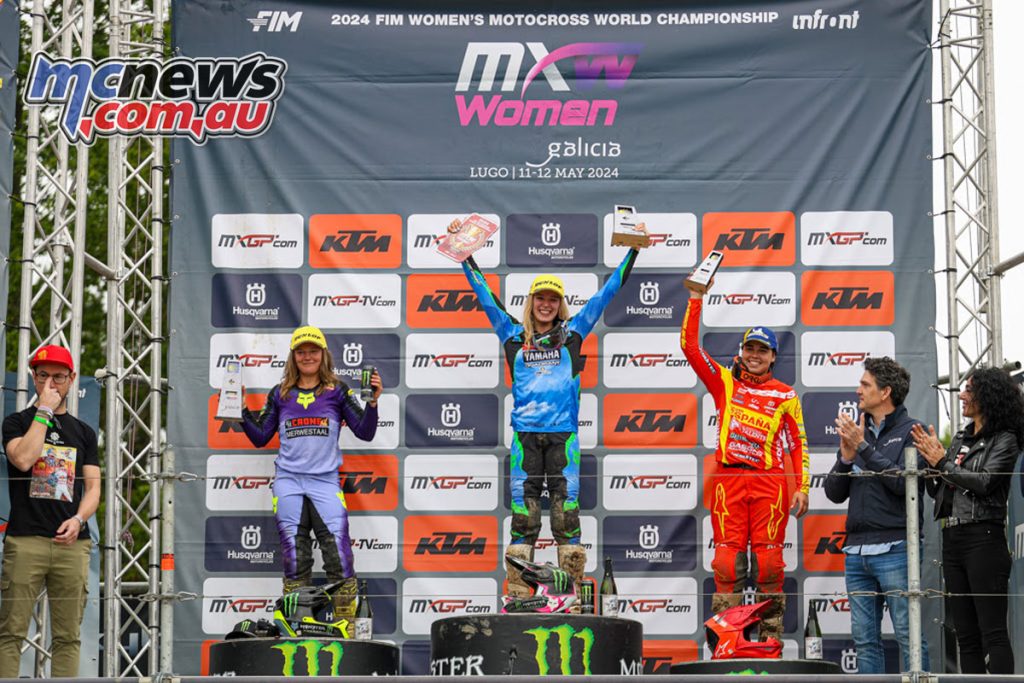 Lotte Van Drunen topped the WMX podium