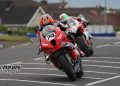 Davey Todd took the early lead in the Thursday evening Superbike contest