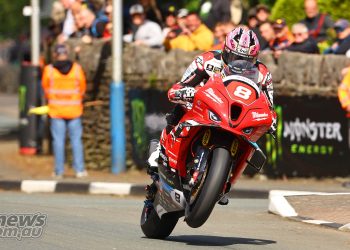 BMW celebrate M 1000 RR domination at Isle of Man TT