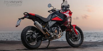 New Ducati DesertX Discovery model loaded with options