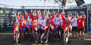 Honda's Australia Factory Motocross Team