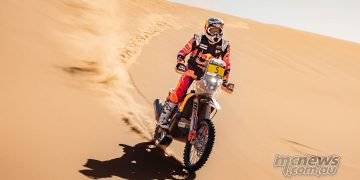 Daniel Sanders moves into the lead of Rallye du Maroc