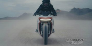 The one-off ZERO SR/X Concept Hits Oz!