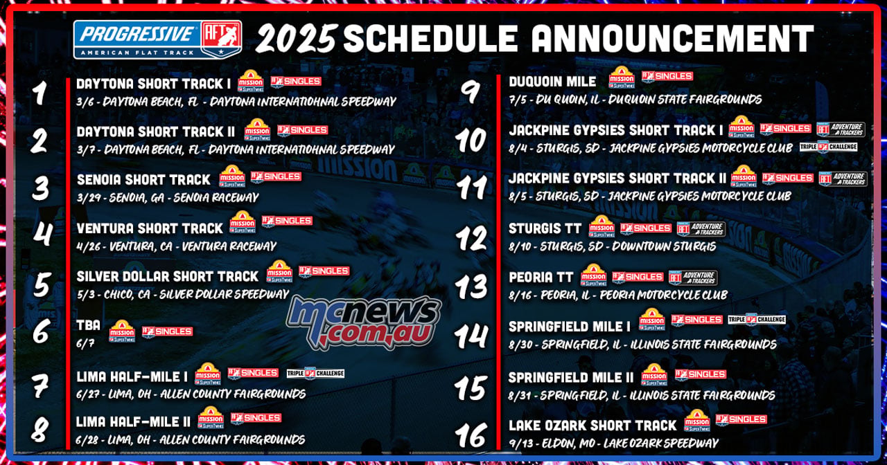 Ama Pro Flat Track Schedule 2027