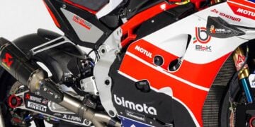 Bimota KB998 revealed in BbKRT World Superbike colours