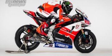 Bimota KB998 revealed in BbKRT World Superbike colours