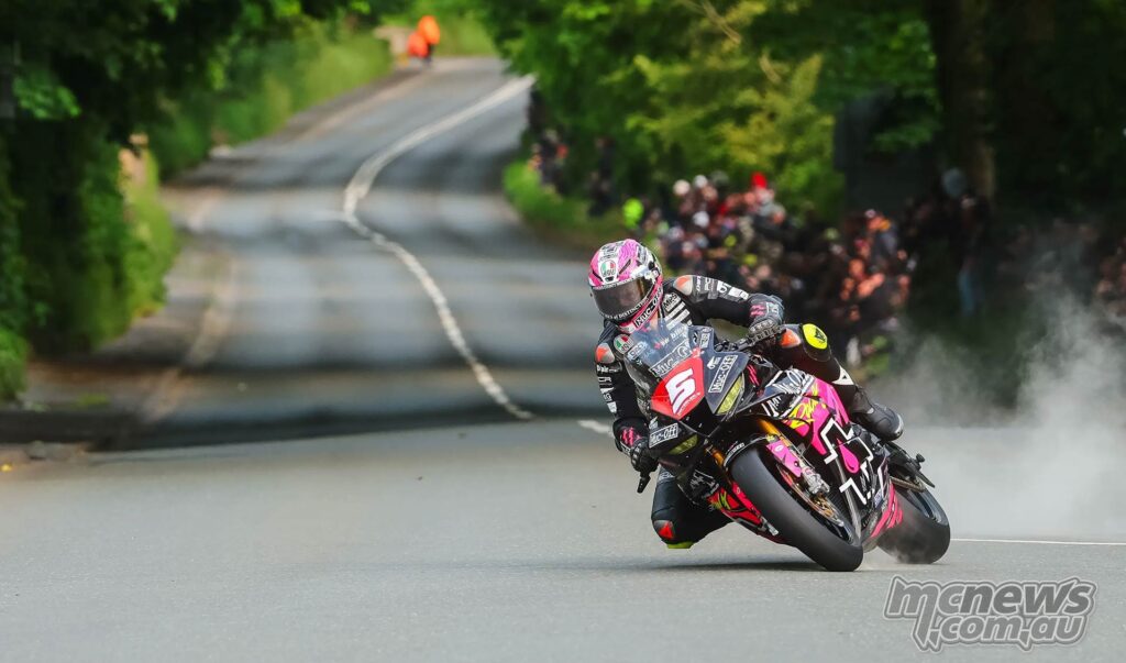 2025 Isle of Man TT - RL360 Superstock TT Race One - James Hillier was the best of the rest, finishing fourth.