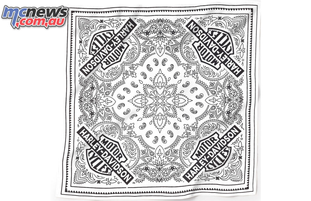 Harley Bandana Woven (Off-White) - $31.20 RRP