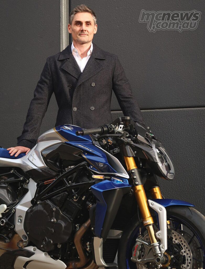 Adam Beehag, Managing Director of MV Agusta Australia and New Zealand.