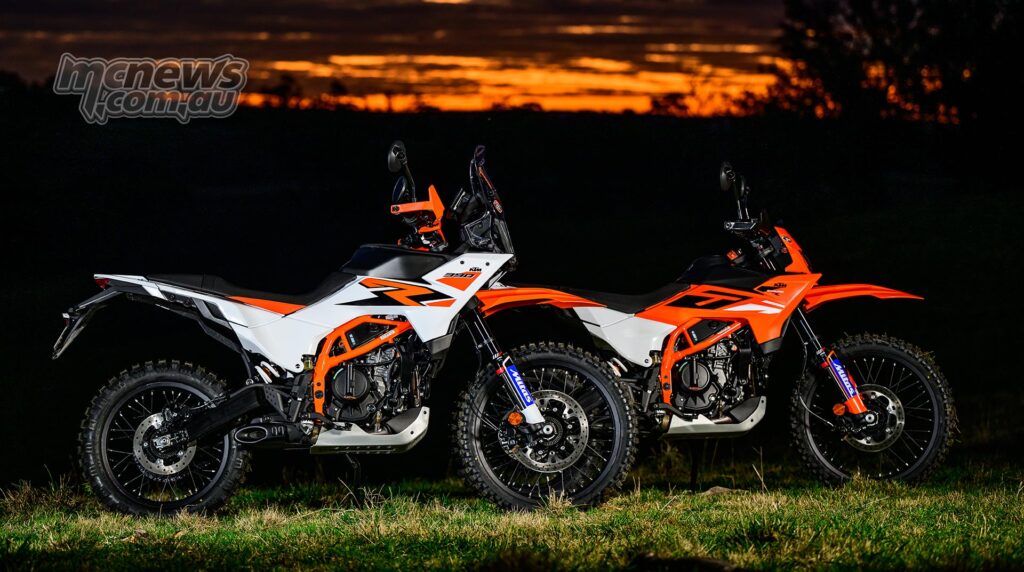 KTM 390 Adventure R and KTM 390 Enduro R