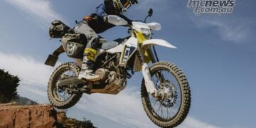 Husqvarna pull covers off powered up 701 Enduro & Supermoto for 2026