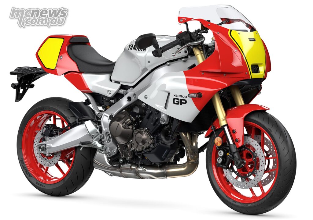 2026 Yamaha XSR900 GP in Legend Red