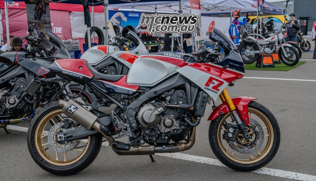 FZ-inspired Yamaha XSR900 custom motorcycle