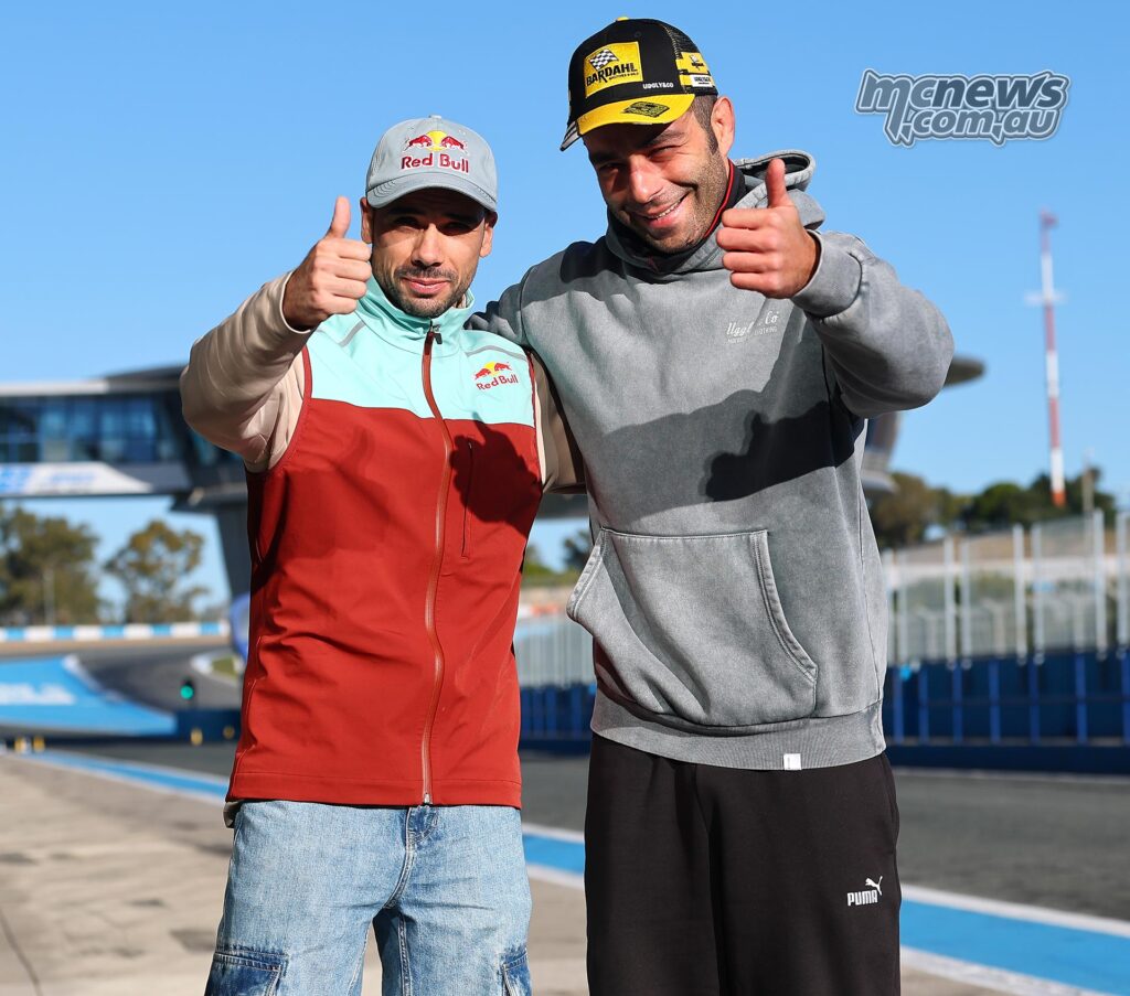 Danilo Petrucci and Miguel Oliveira are BMW's prime strikeforce for the 2026 WorldSBK season