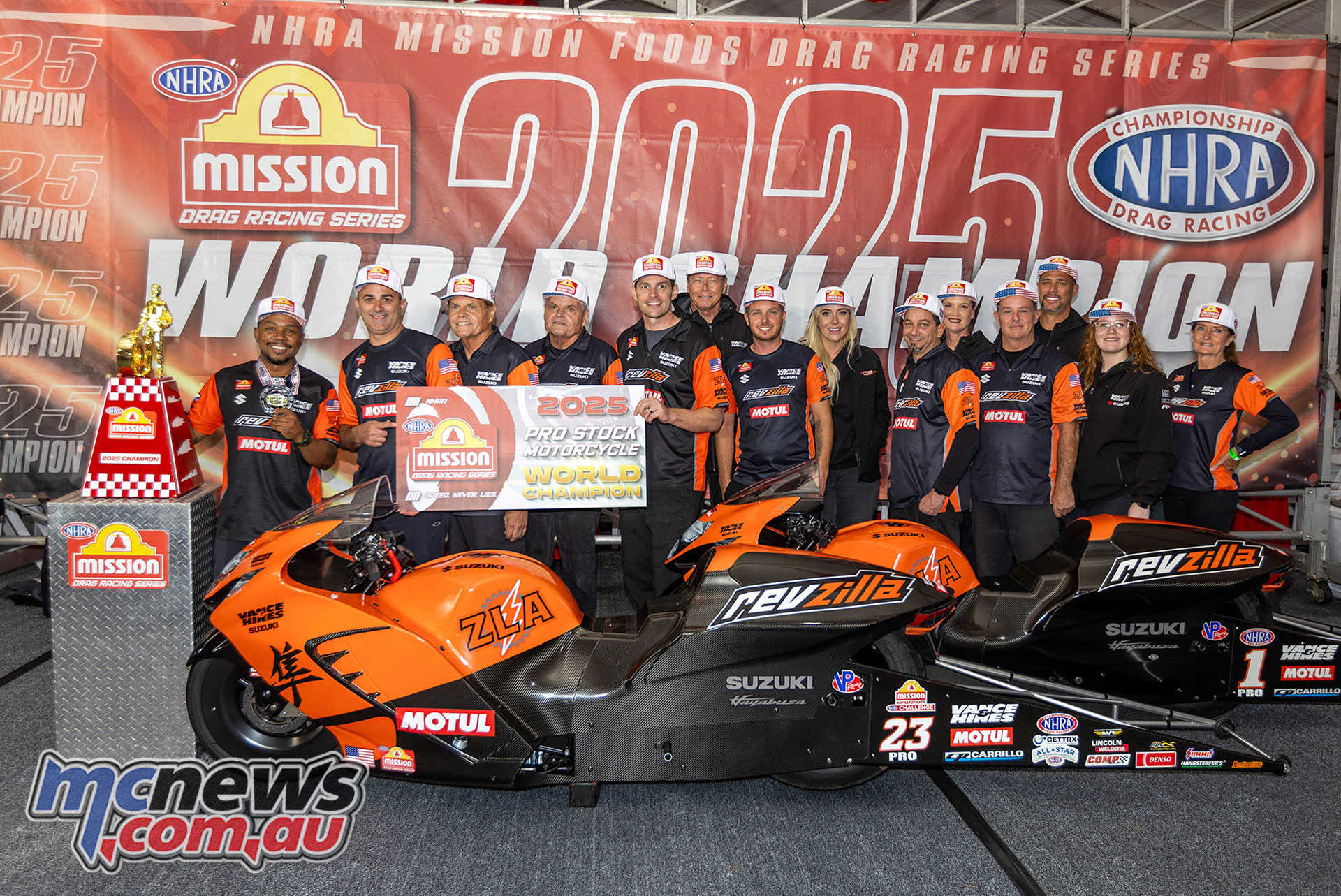 Rickey Gadson crowned 2025 NHRA Pro Stock world champ
