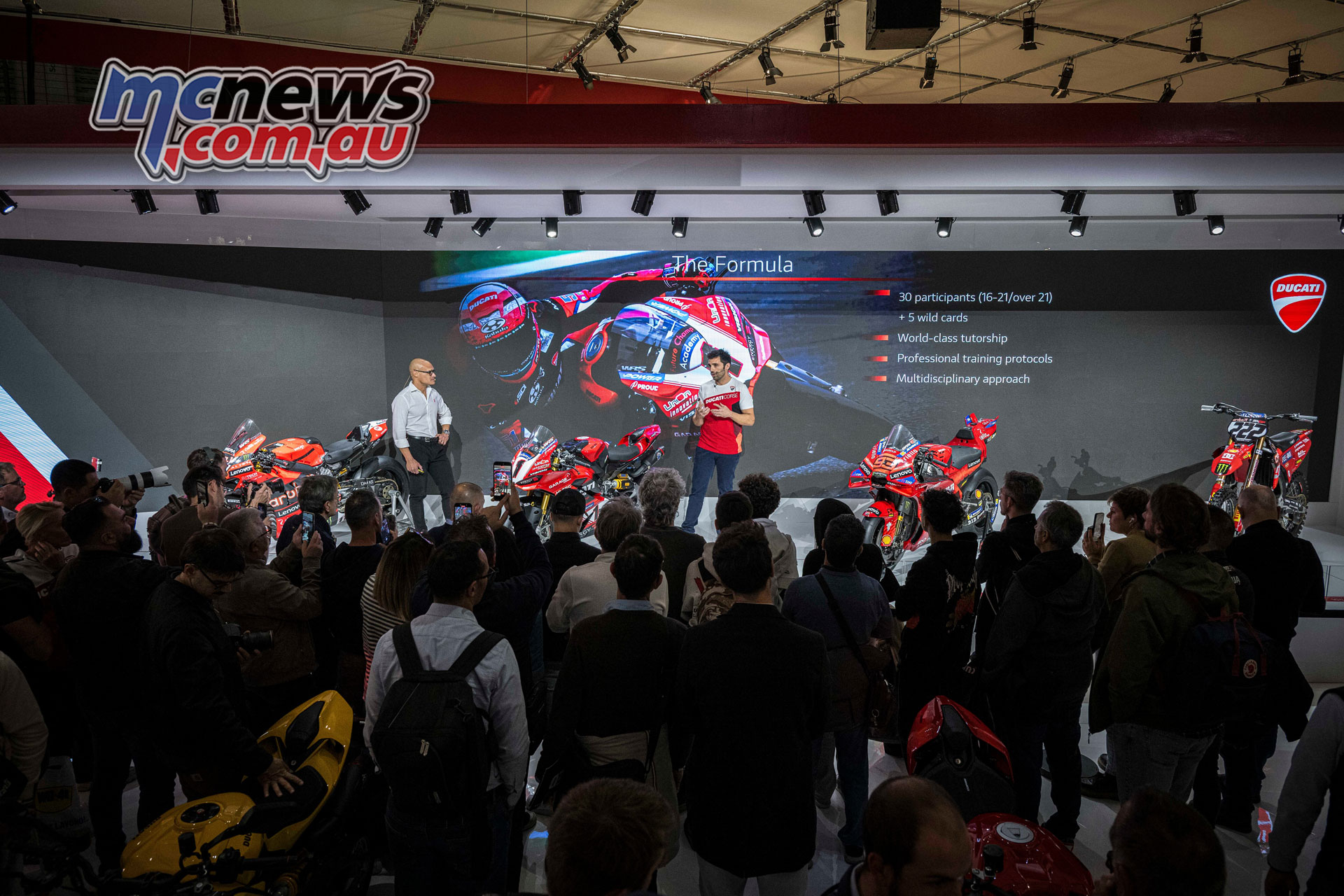 Seven round V2 Ducati Future Champ Academy announced