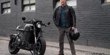 Marc Alexander CEO of Australian electric motorcycle manufacturer Savic Motorcycles