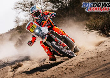 Howes leads Honda HRC 1-2 at Dakar Stage 11