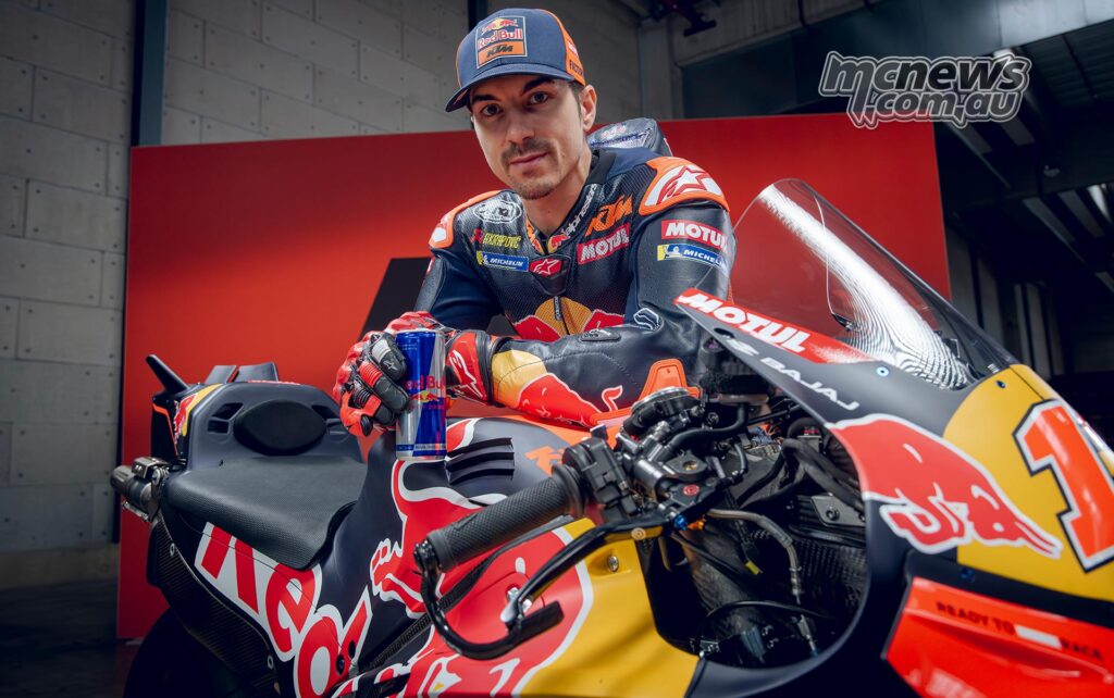 Maverick Viñales during the 2026 MotoGP season with KTM