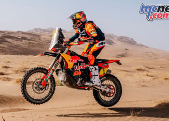 Brabec leads after penultimate Dakar Stage as Sanders struggles with injuries