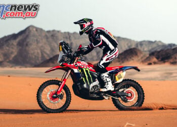 Sanders extends lead as Benavides wins Dakar Stage Seven
