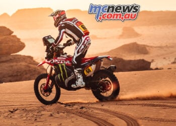 Tosha Schareina - Dakar 2026 Stage Three