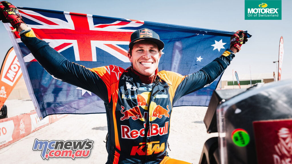 Dakar Rally Champion: Daniel Sanders (Red Bull KTM Factory Racing) in 2025