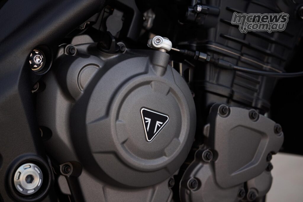 The stonking 1200 triple-cylinder - 1160 cc to be specific