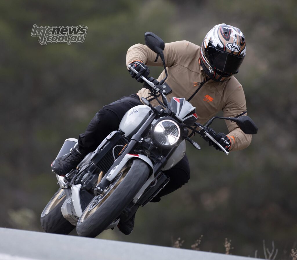 Triple performance and delivery stand out as both unique amongst the many parallel-twins, but also commendable