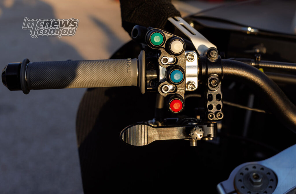 There is data and mapping support, but no wheel-speed-based traction control.