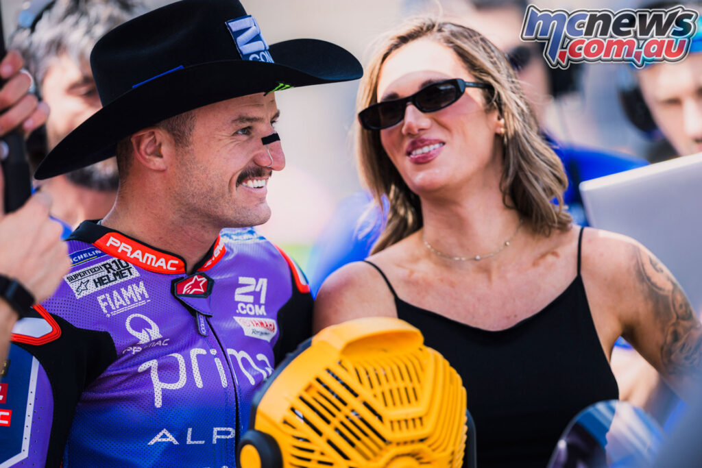 Jack Miller during the 2026 MotoGP season with Yamaha