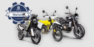 Husqvarna extends four-year premium warranty across MY25-on street range
