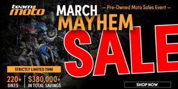 March Mayhem is Officially ON at TeamMoto
