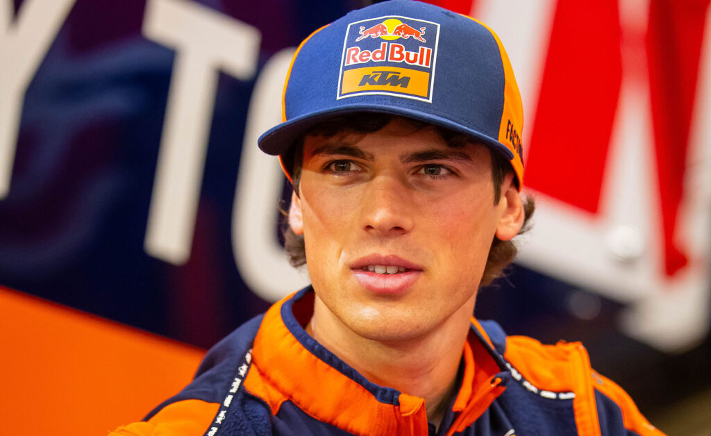 Jorge Prado with Red Bull KTM for his second season racing in the United States.