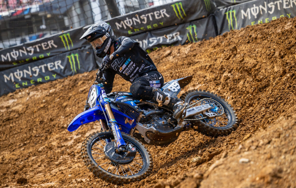 Devin Simonson during the Nashville 250SX East main event