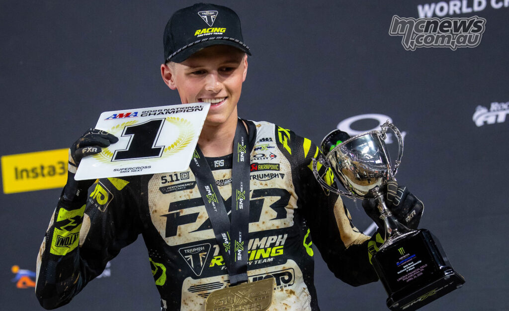 Deacon Denno Triumph SMX Next National Champion Philadelphia