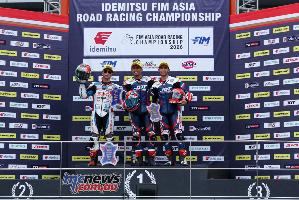 ASB1000 Race Two Podium