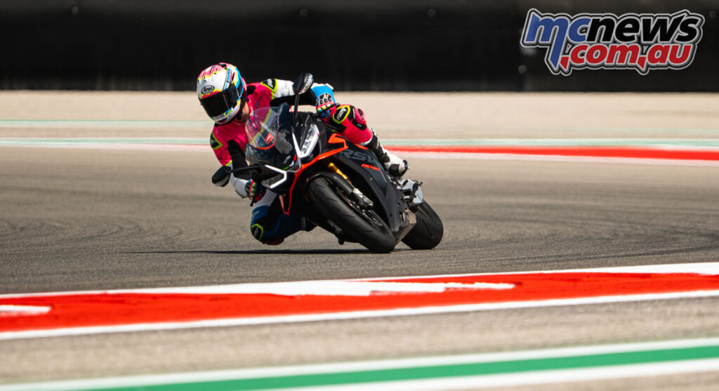 Launch control, pit limiter, slide control and quickshift are also standard