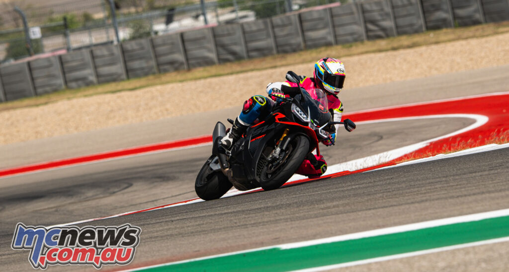 Heat dissipation also seems improved - a common complaint on previous RSV4s