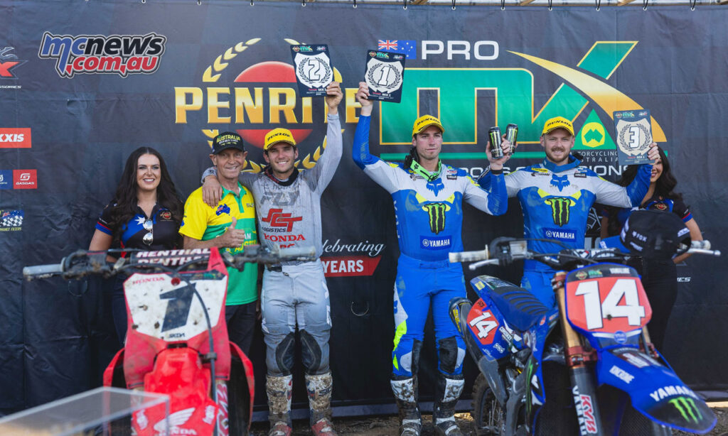 MX1 Podium