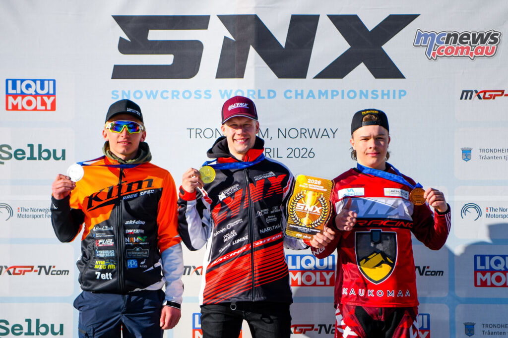 SNX Championship Podium 2026