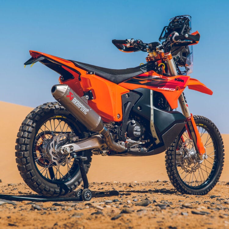 Ktm Rally 750 2027 KTM 450 Rally Replica lets riders Channel Chucky | MCNews