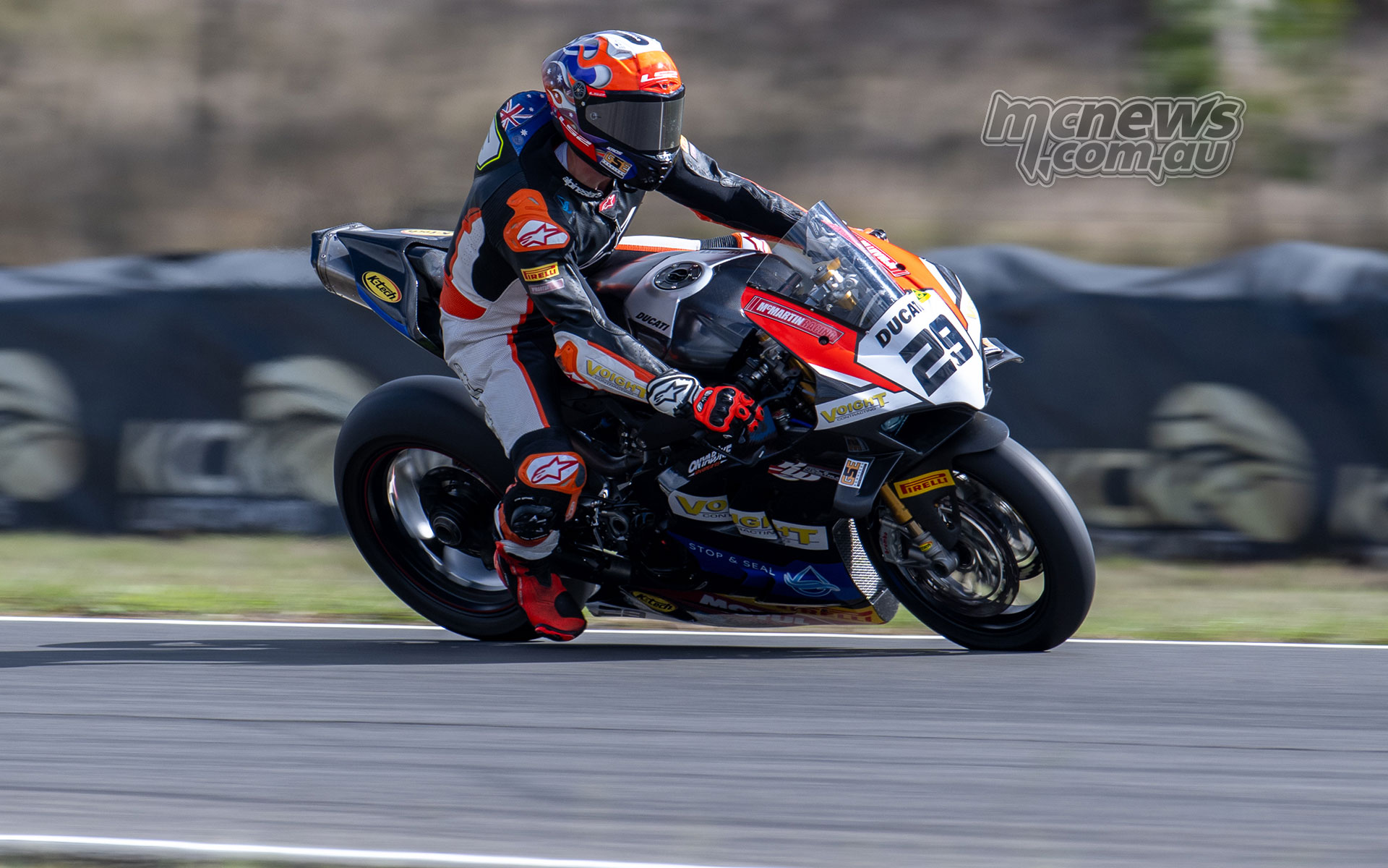 Harrison Voight leads McMartin Racing one-two in ASBK Morgan Park qualifying