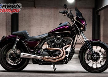 John Cage’s 1988 FXR with TC Conversion – 2025 Harley-Davidson Custom Kings AU/NZ Competition winner